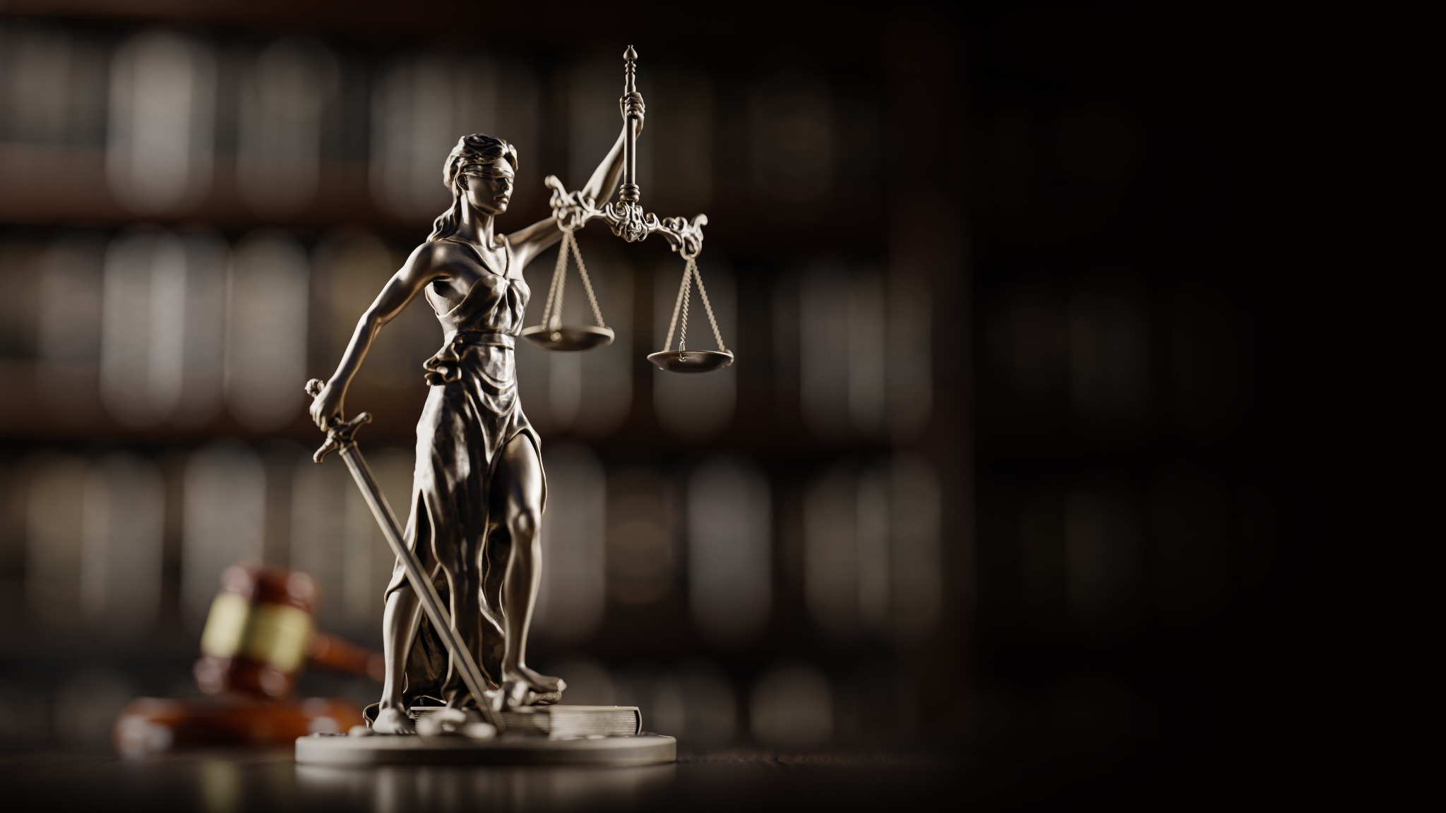 Alexanyan Law Group - Lady Justice in law library